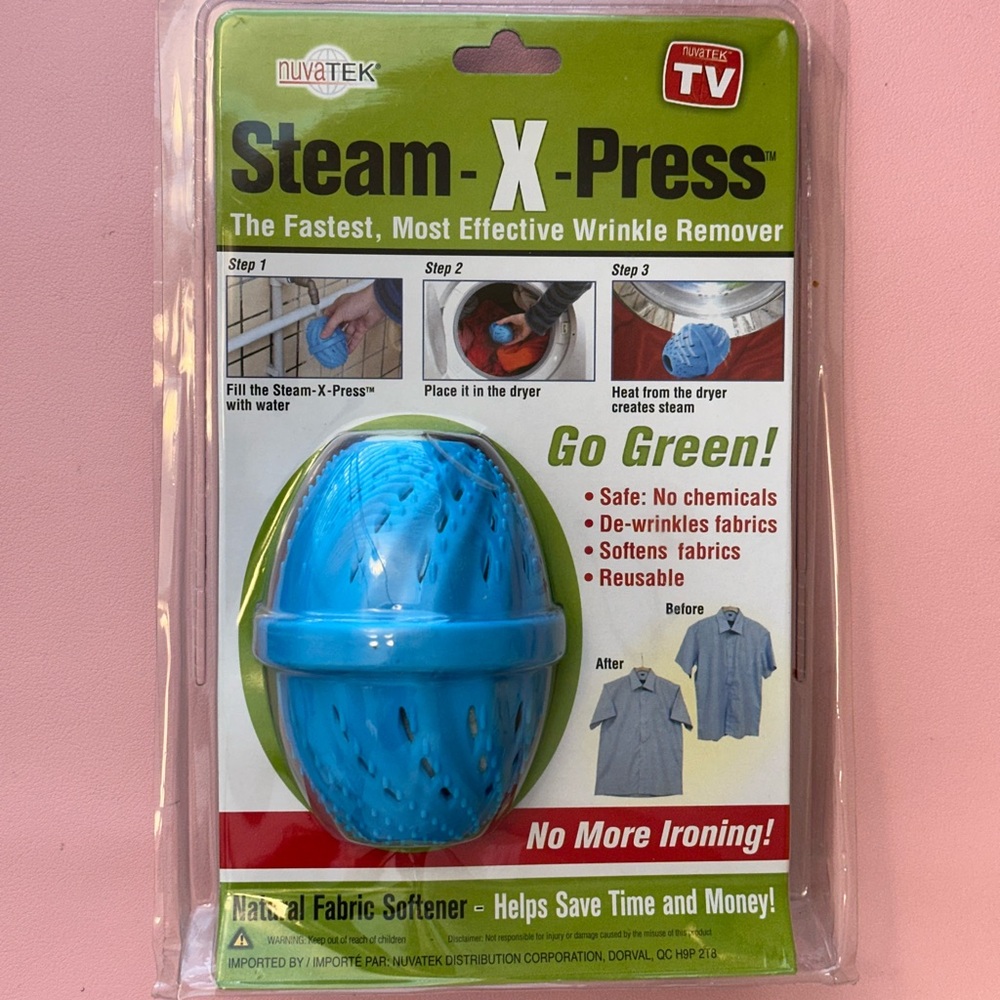Blue Steam-X-Press Wrinkle Remover